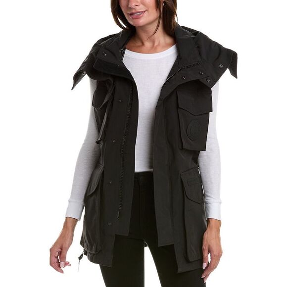 Canada Goose Womens  Chaka Vest, Black - Picture 1 of 5